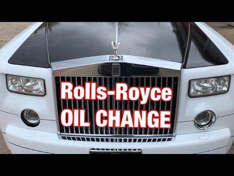 Rolls-Royce Phantom - OIL CHANGE