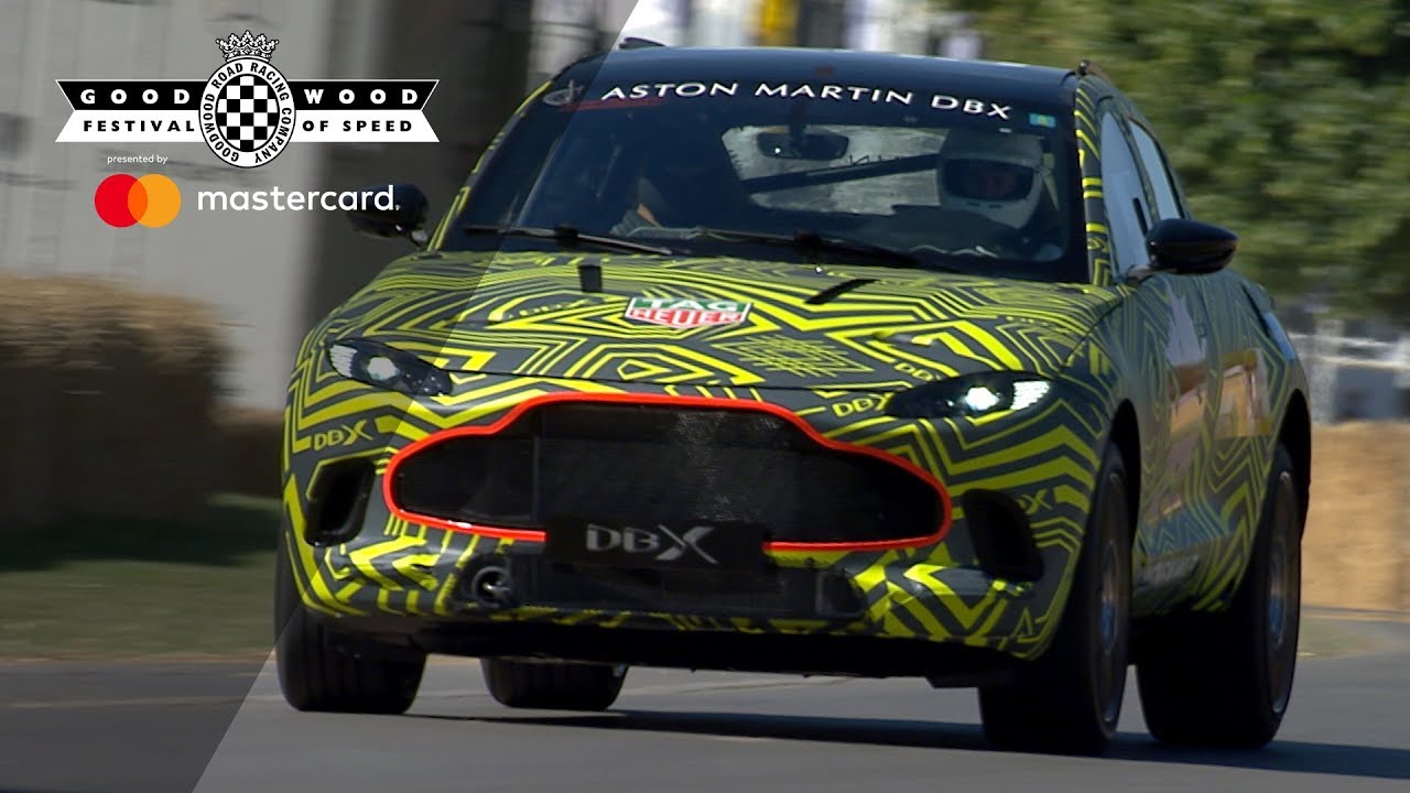 Aston Martin DBX Prototype makes debut at FOS