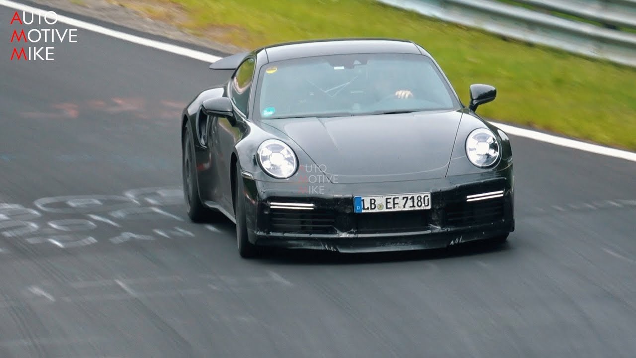 2020 PORSCHE 992 TURBO S SPIED TESTING AT THE NÜRBURGRING!