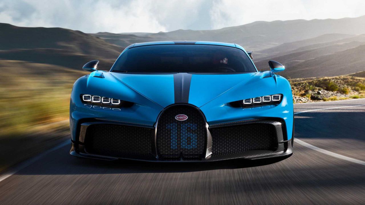 Bugatti Chiron Pur Sport 2020 60 unidades con mejoras aerodinámicas y