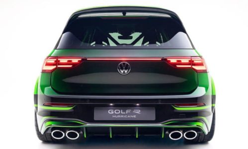 Volkswagen Golf R Hurricane: con 526 CV y 200 kg menos de peso