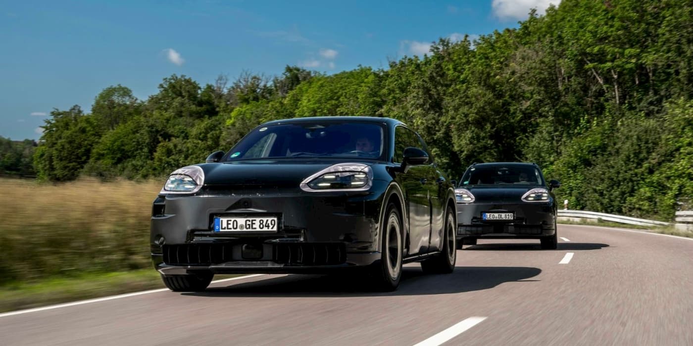 Las mulas del nuevo Porsche Cayenne eléctrico salen a tomar el aire fresco y lucen así