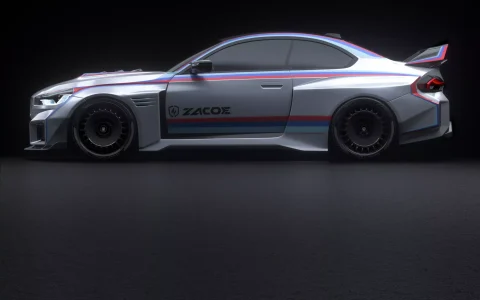 Zacoe BMW M2: una reinterpretación moderno del BMW M3 E30 EVO del DTM