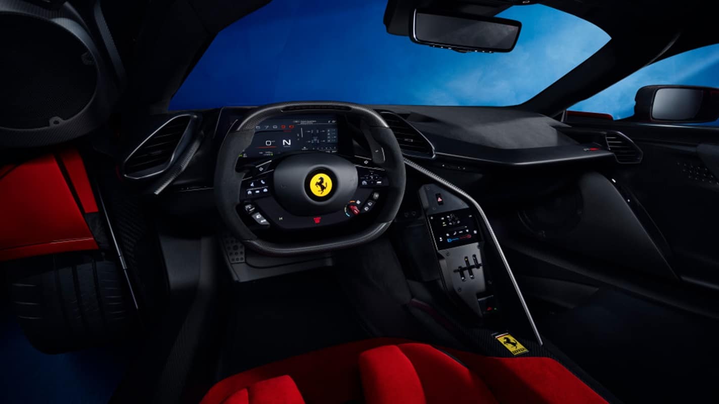 El Ferrari F80 llega con un sistema híbrido de 1200 CV y tracción a las cuatro ruedas: