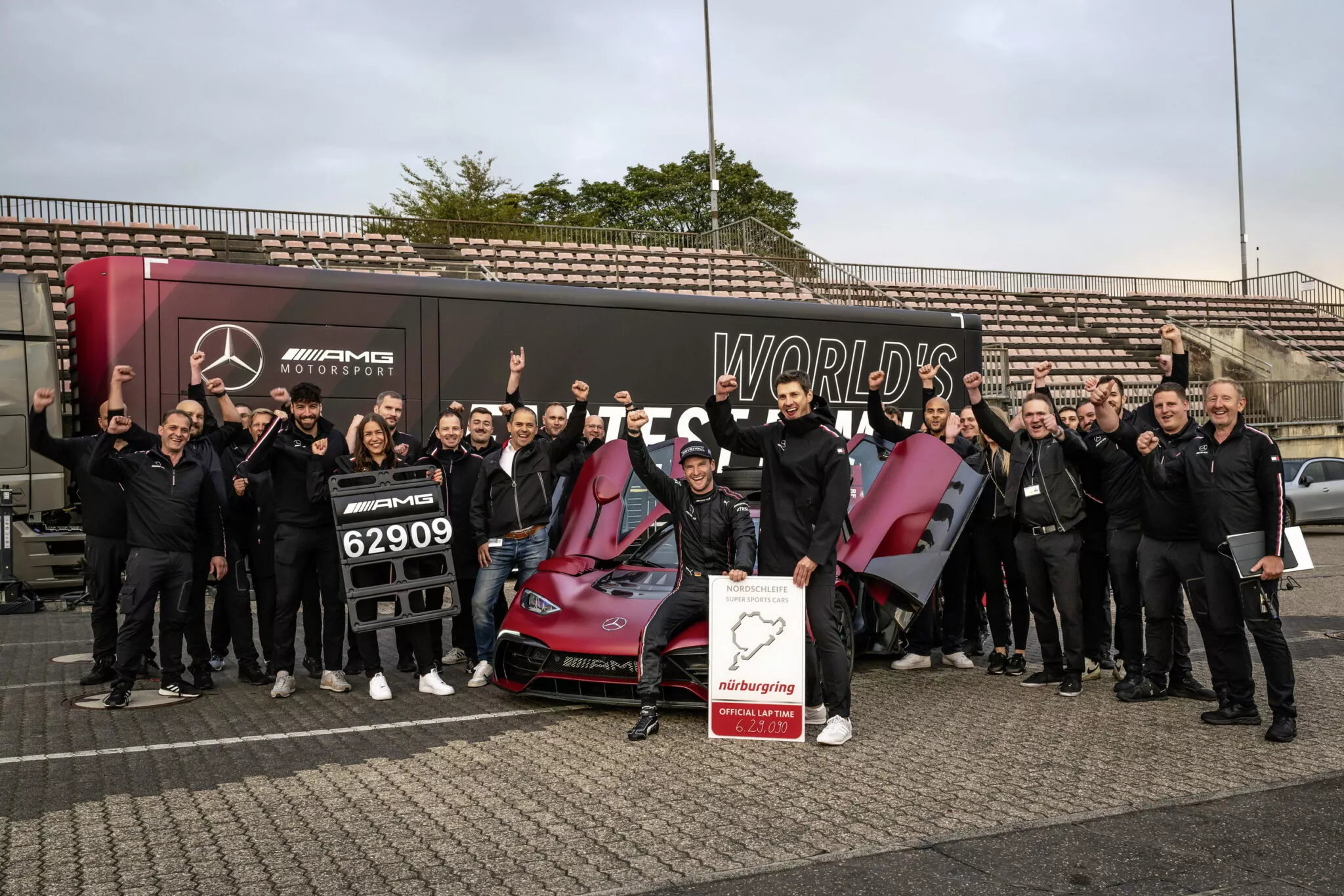 El Mercedes-AMG One rompe su propio récord en Nürburgring