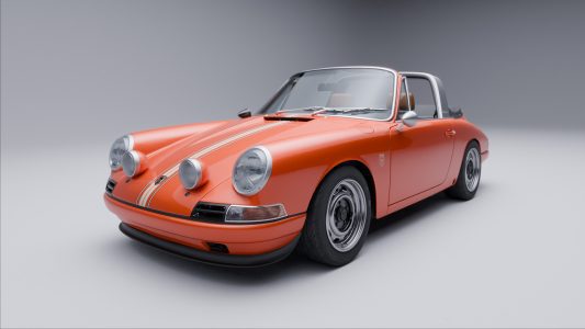 395.000 euros te pueden traer al Porsche 912C Targa con un peso de tan sólo 800 kg