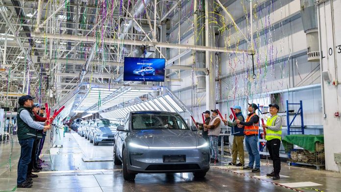 tesla modely juniper produccion giga sanghai