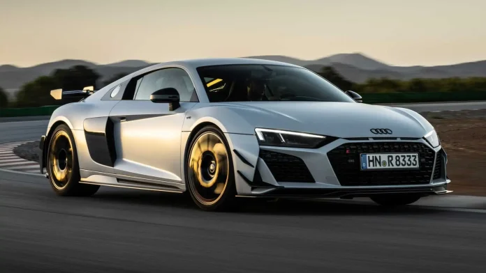 2023 audi r8 v10 gt rwd